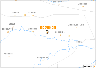 map of Paramán