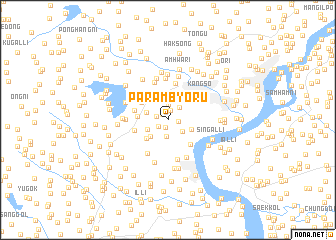 map of Parambyŏru
