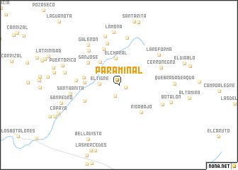 map of Paraminal