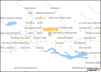 map of Paramio