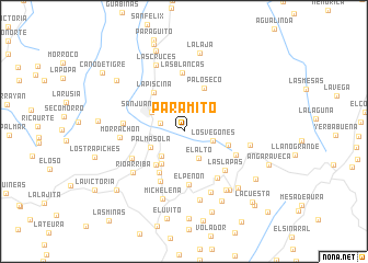 map of Paramito