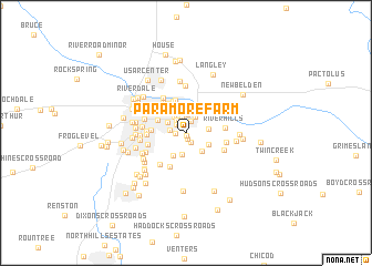 map of Paramore Farm