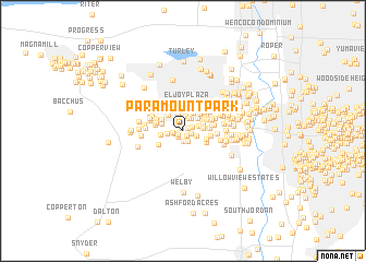 map of Paramount Park