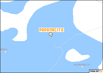 map of Paranacito