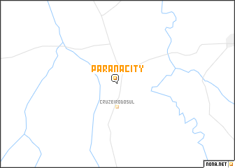 map of Paranacity