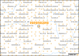 map of Paranagama