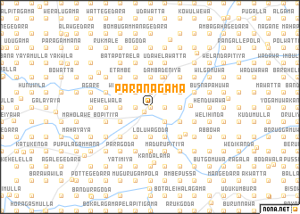 map of Paranagama