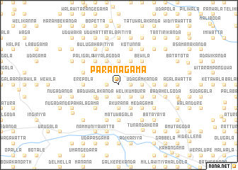 map of Paranagama