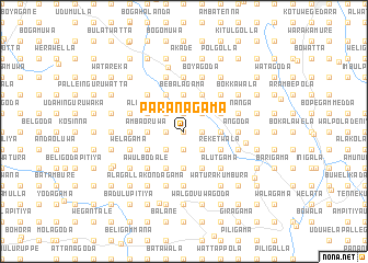 map of Paranagama