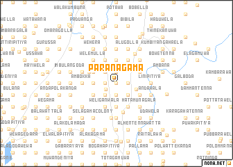 map of Paranagama