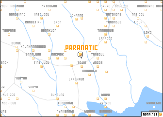 map of Paranatic