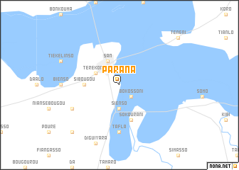 map of Parana