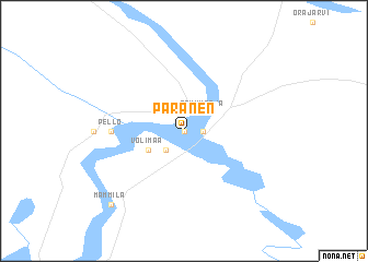 map of Paranen