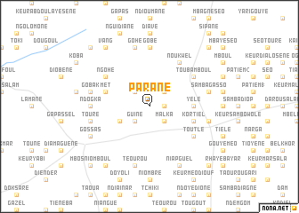 map of Parane