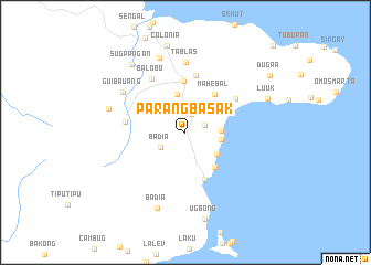 map of Parangbasak