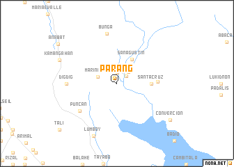 map of Parang