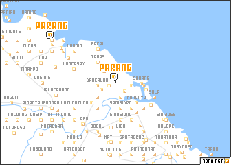 map of Parang