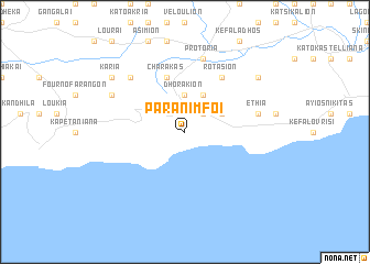 map of Paránimfoi