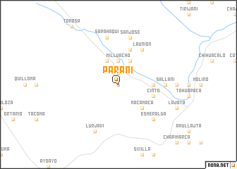 map of Parani