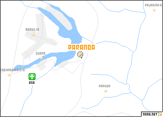 map of Paranoá