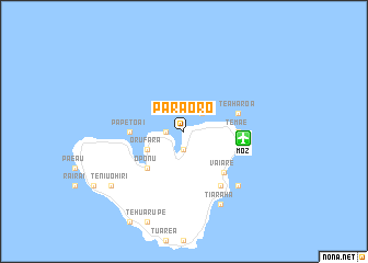 map of Paraoro