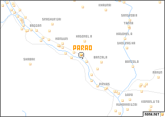 map of Parāo