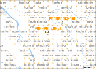 map of Pāra Pānchāsi