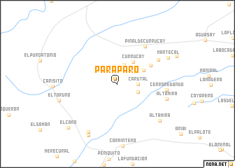 map of Paraparo