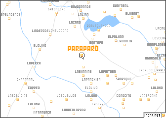 map of Paraparo