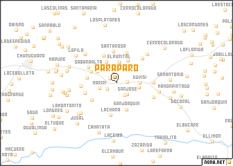 map of Paraparo