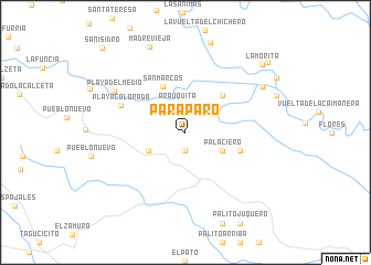 map of Paraparo