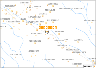 map of Paraparo