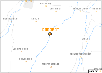 map of Parapat