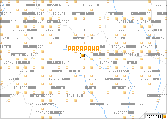 map of Parapawa