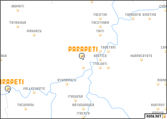 map of Parapetí