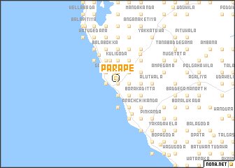 map of Parape