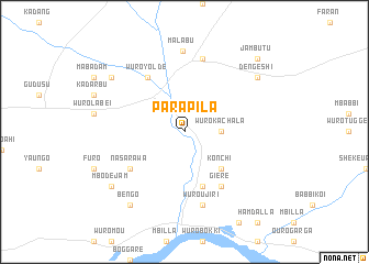 map of Parapila