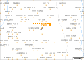 map of Parapunta