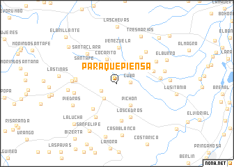 map of Paraquepiensa