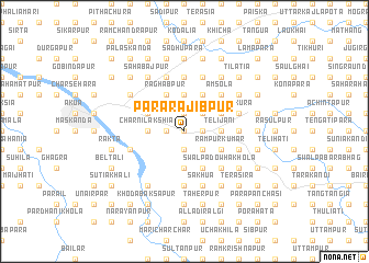 map of Pāra Rājibpur