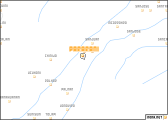 map of Pararani