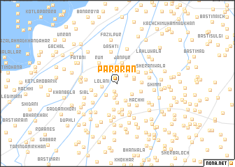 map of Parārān