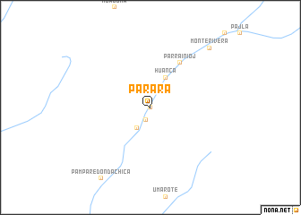 map of Parará