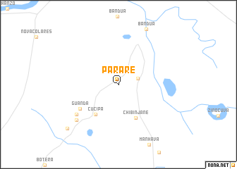 map of Parare