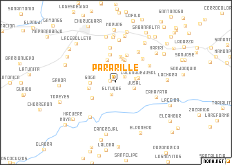 map of Pararille