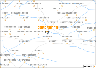 map of Parasacco