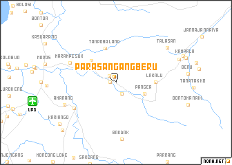 map of Parasangangberu