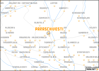 map of Paraschiveşti