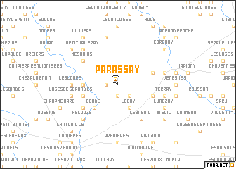 map of Parassay