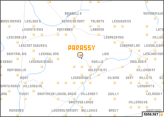 map of Parassy